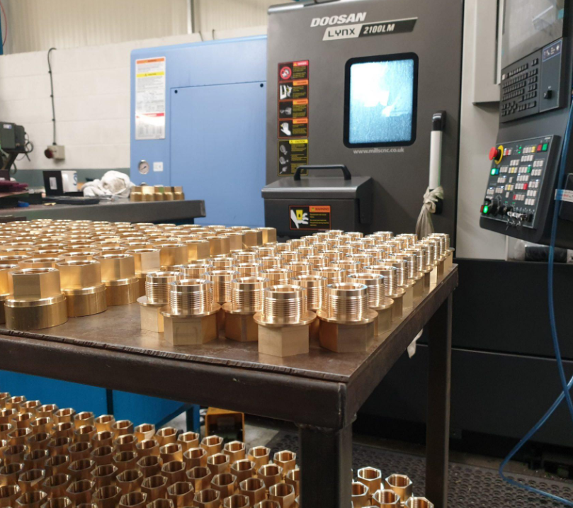 Mass production of precision components