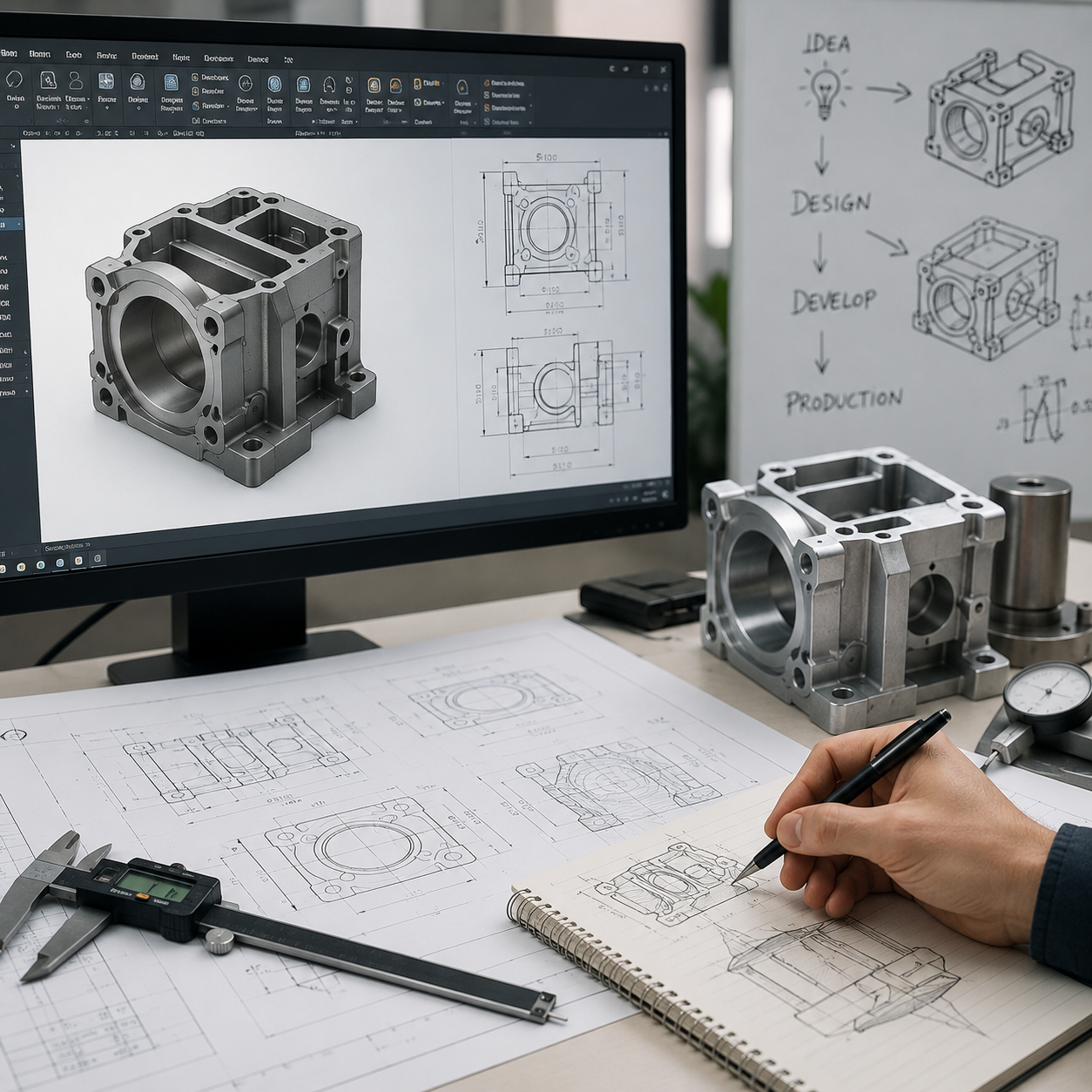 Mechanical design and DFM engineering support