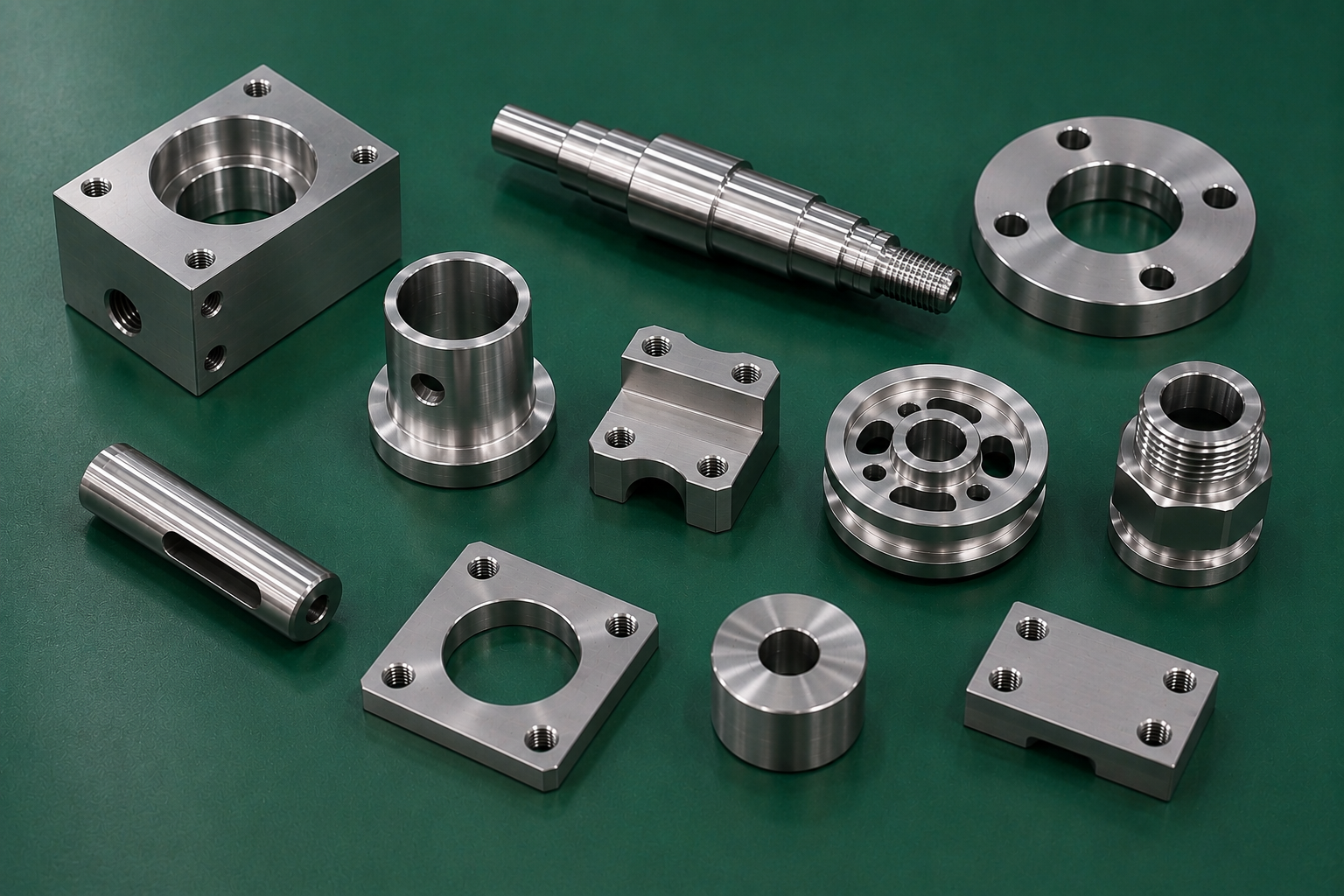 Precision CNC machined metal parts