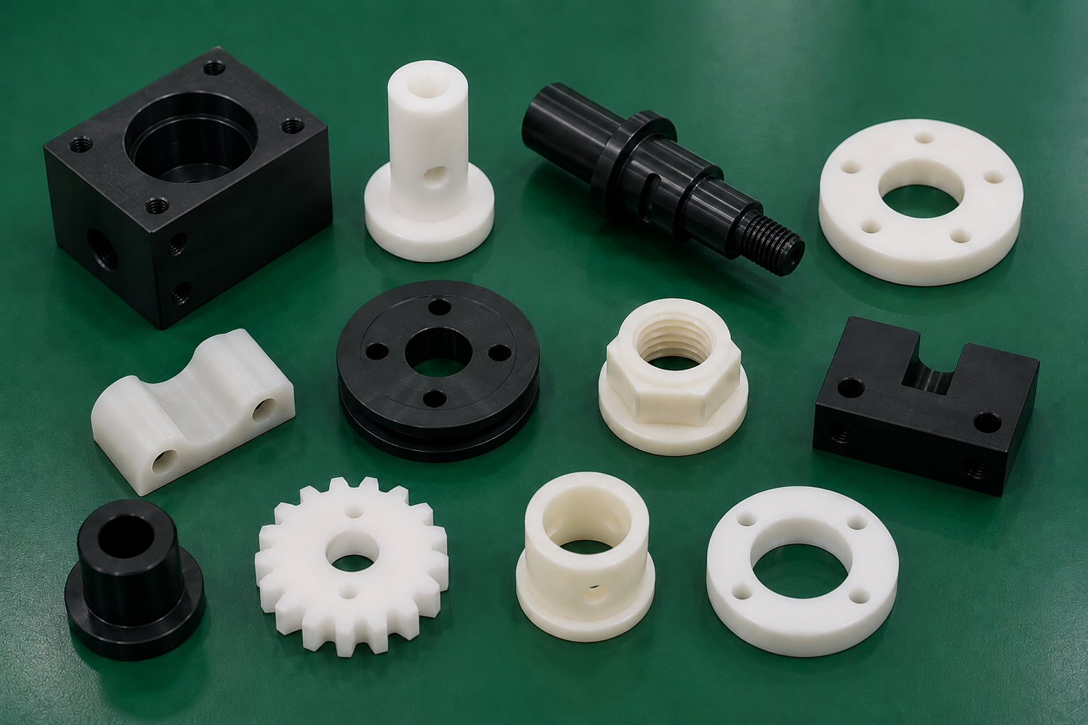 CNC machined engineering plastic parts