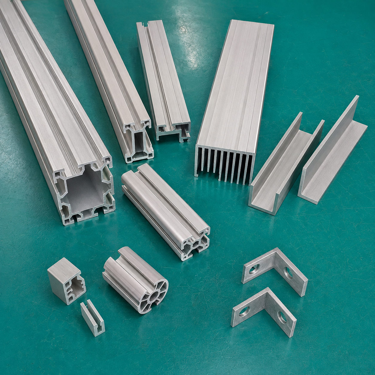 Custom aluminum extrusion components