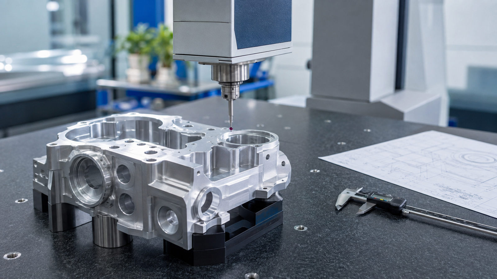 Quality control and inspection for CNC machined parts