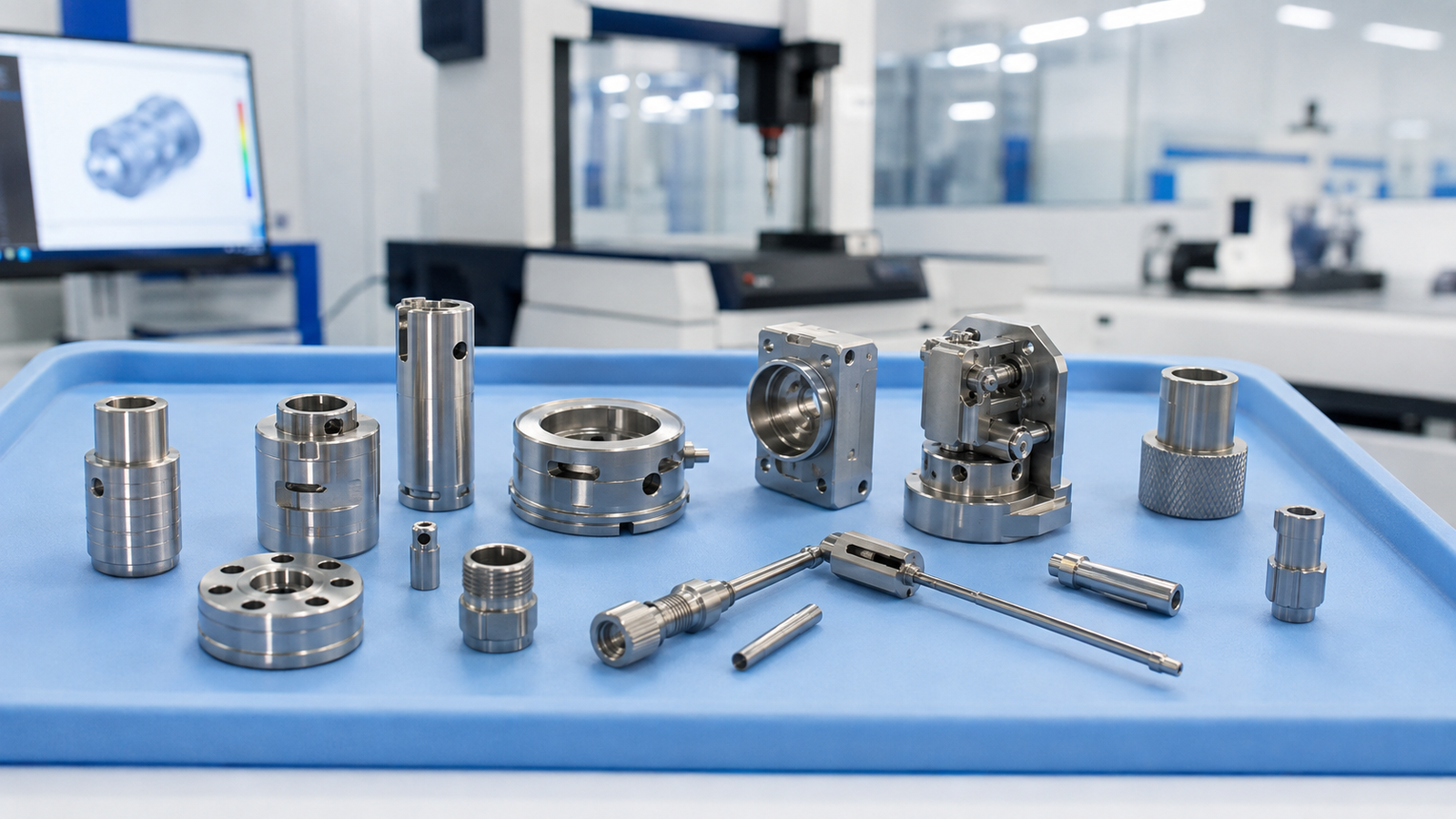 Precision components for medical equipment