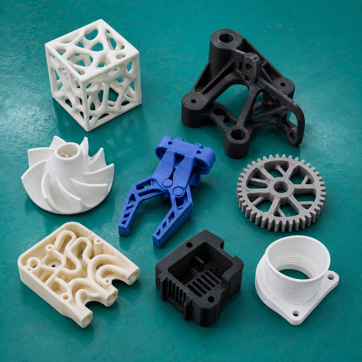 3D printed prototypes and custom parts
