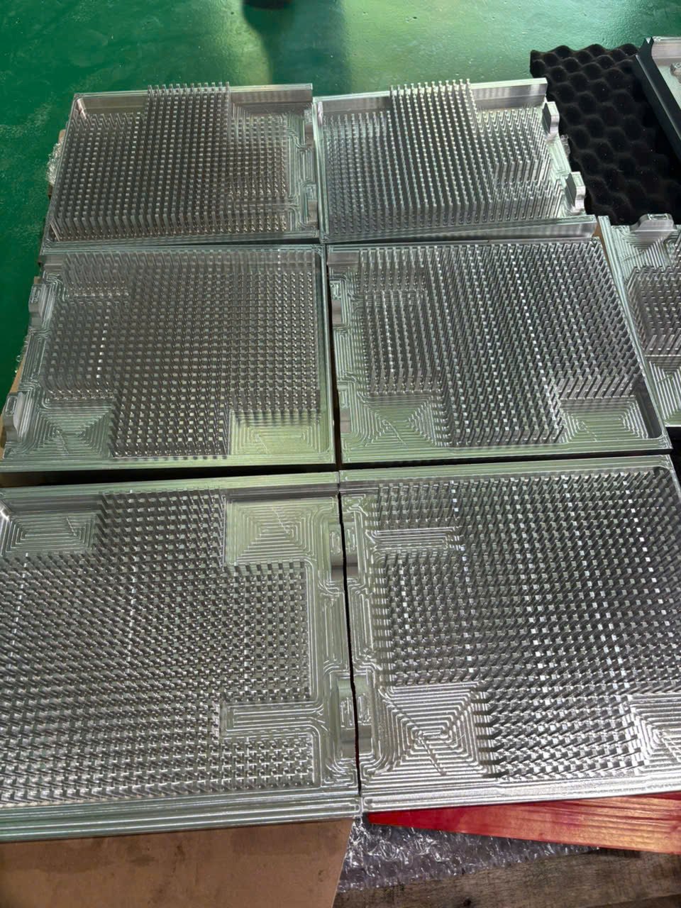Batch production of precision CNC milled aluminum parts by OSM Vietnam