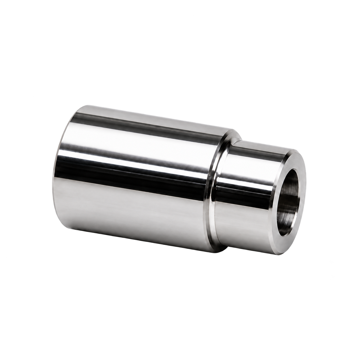 Cylindrical grinding finish on a precision turned part