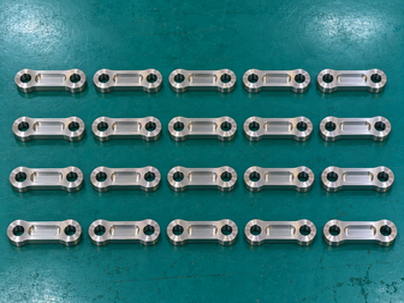 CNC machined components prepared for inspection and delivery