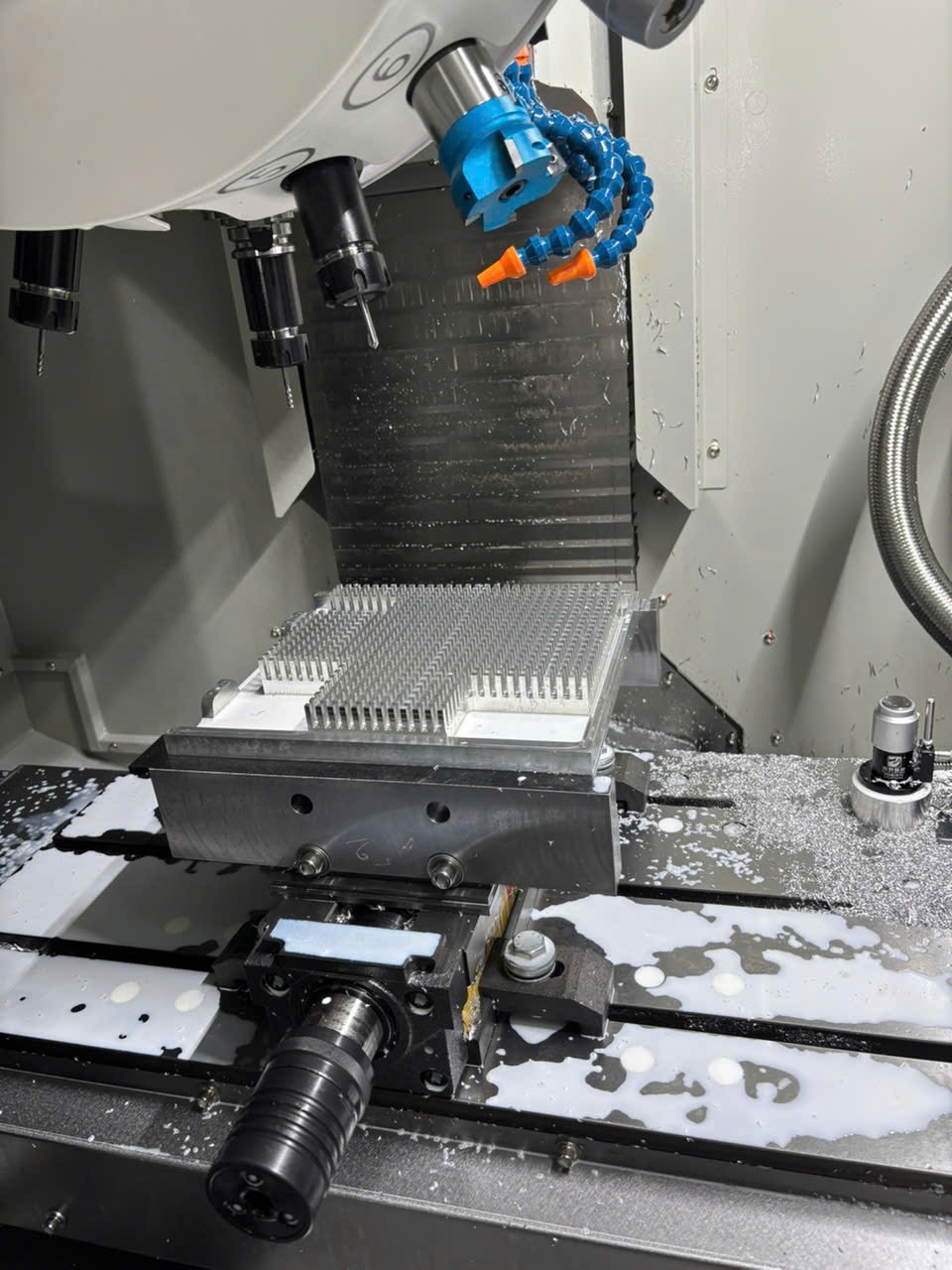 Precision CNC milled components manufactured by OSM Vietnam