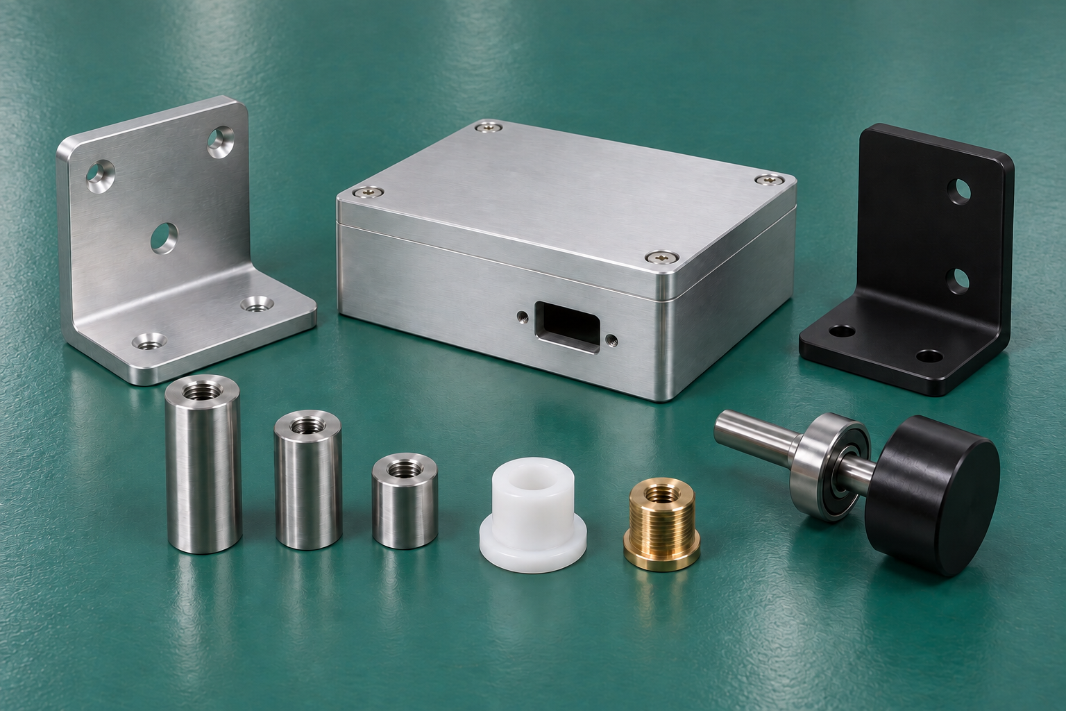 Low-volume CNC machining in Vietnam with small batches of precision milled and turned mechanical parts