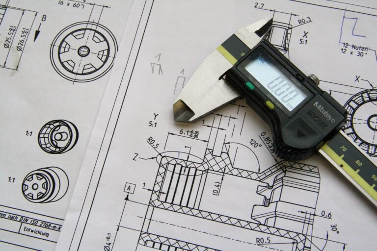 Design for CNC machining with precision aluminum parts and engineering drawings