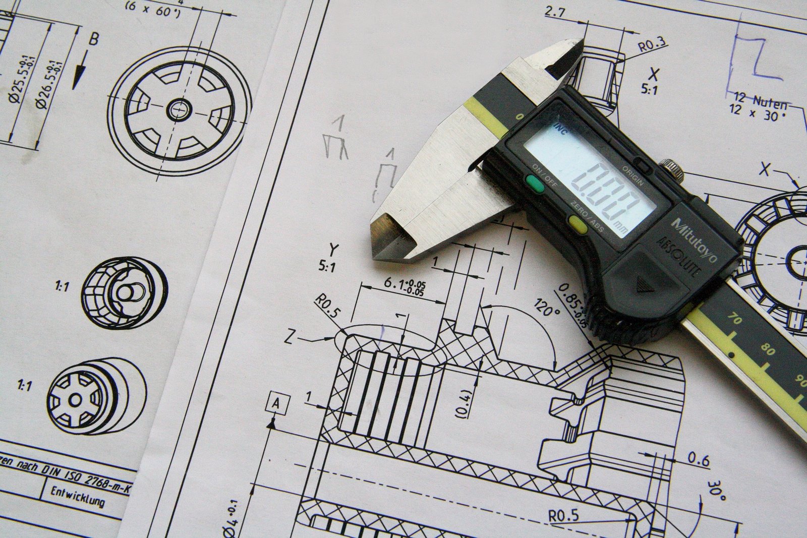 Design for CNC machining with precision aluminum parts and engineering drawings